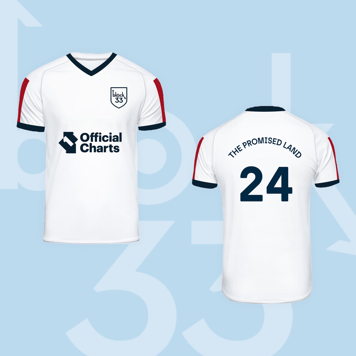 Block 33 The Promised Land Football Shirt