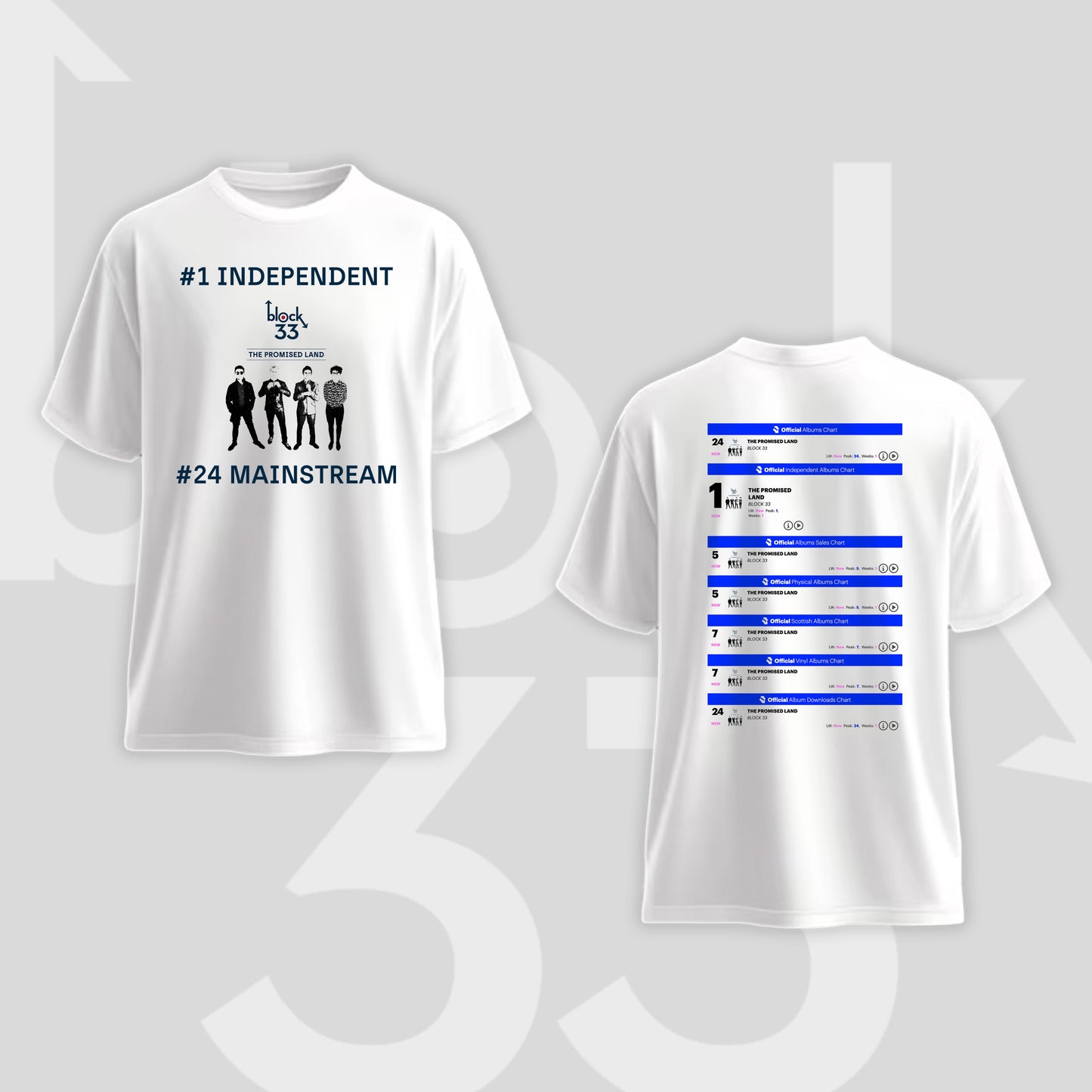 Block 33 Chart T-Shirt